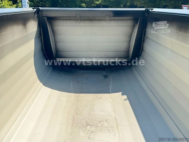 Tiptrailer MEILLER 5 x Vorhanden Stahlmulde elektr. Verdeck