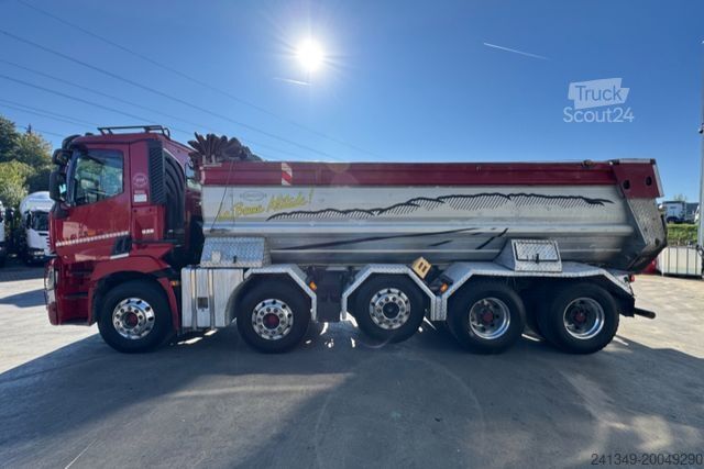 Camión volquete RENAULT C520 10x4 Abschiebemulde (no tipper)