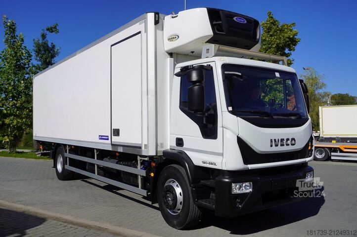 Refrižeratoru kravas automašīna Iveco Eurocargo 190-280L 19t E6 / ATP/FR