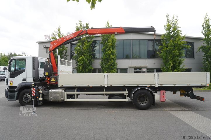 Platós daruval Iveco STRALIS 19.310 E6 / Flatbed 19 EPAL / FA
