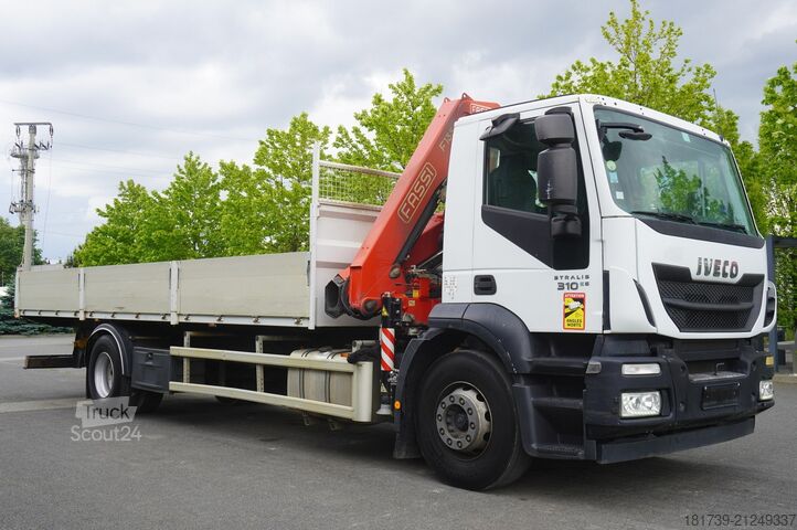 Platós daruval Iveco STRALIS 19.310 E6 / Flatbed 19 EPAL / FA