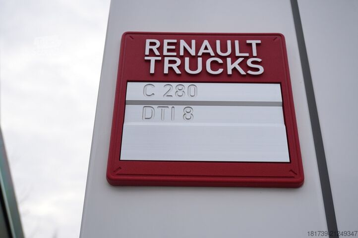 Platós daruval Renault RENAULT C280 DTI 8 / FASSI crane 8 m