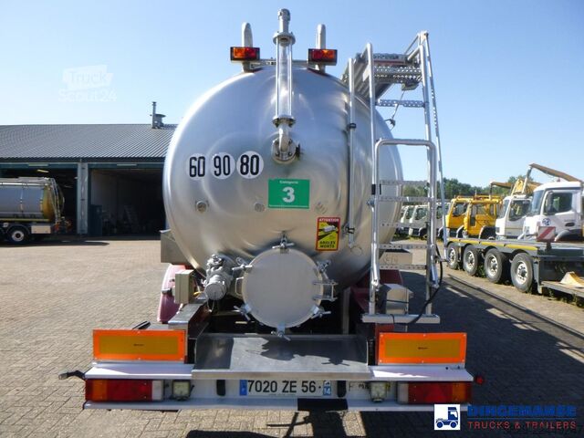 Depósito Magyar Vacuum tank inox 30 m3 / 1 comp + vac pump