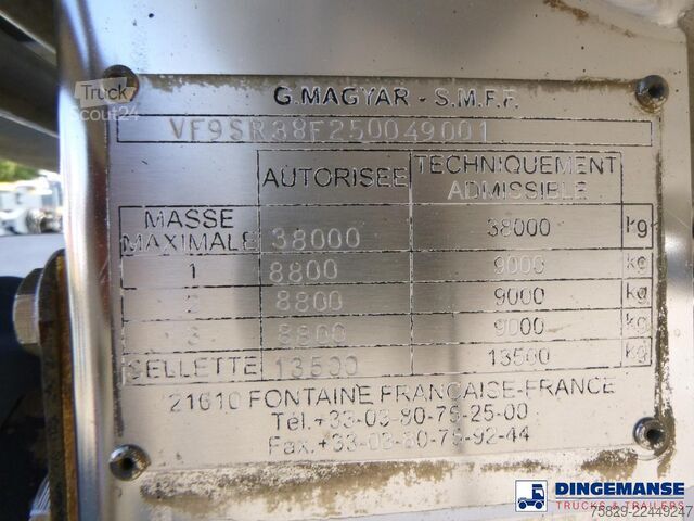 Nádrž Magyar Vacuum tank inox 30 m3 / 1 comp + vac pump