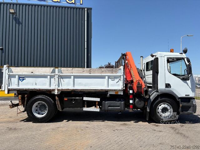 Jeřábové vozidlo Renault Premium + PALFINGER PK 10000.  2 X EXT.  + REMO...