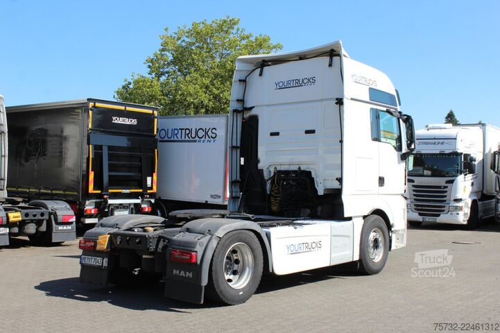 Standartinis vilkikas MAN TGX 18.500 E6 XXL  Retarder Kühlbox Navi 2Tanks