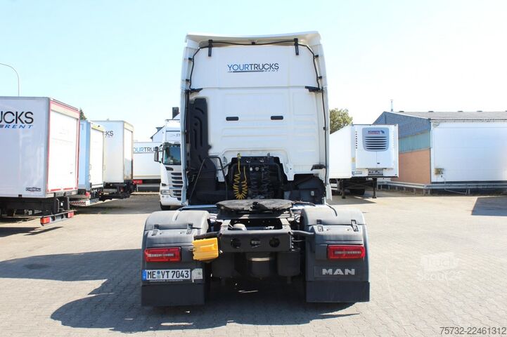 Standartinis vilkikas MAN TGX 18.500 E6 XXL  Retarder Kühlbox Navi 2Tanks