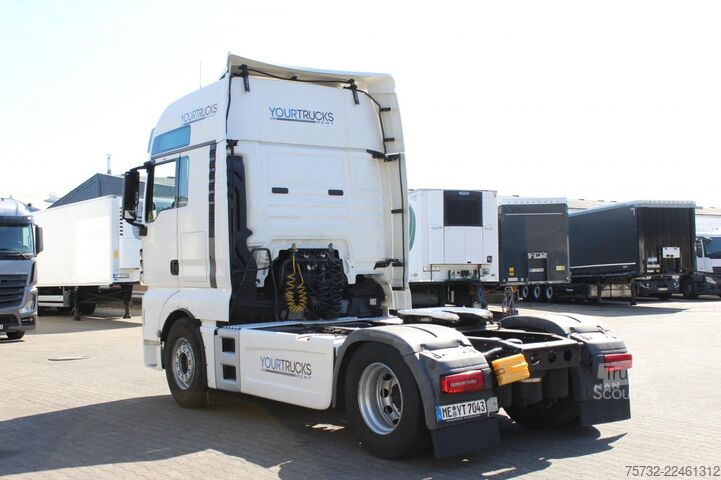 Standartinis vilkikas MAN TGX 18.500 E6 XXL  Retarder Kühlbox Navi 2Tanks