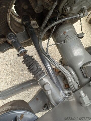 Camión portacontenedores de gancho Volvo FM 9.340 MKG Kran Feuerwehr Firetruck