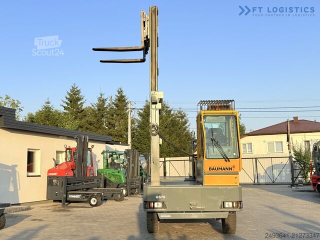 страничен мотокар Baumann GS 70/14/50 DUPLEX DIESEL LIKE NEW