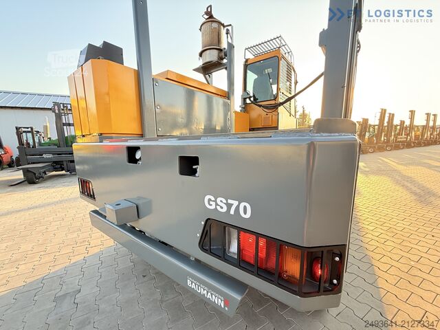 страничен мотокар Baumann GS 70/14/50 DUPLEX DIESEL LIKE NEW