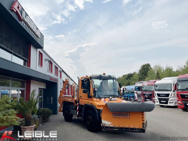 Autre MERCEDES-BENZ Unimog U400 4x4*Jotha CombiCon*Schneepflug*