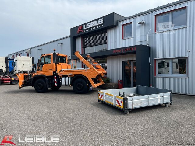 Autre MERCEDES-BENZ Unimog U400 4x4*Jotha CombiCon*Schneepflug*