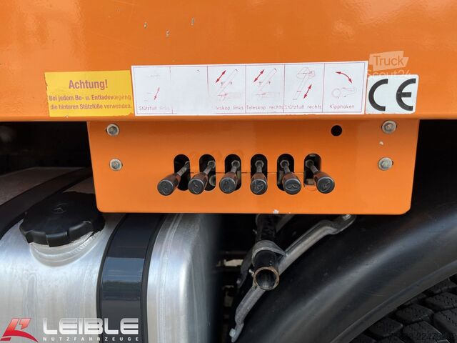 Autre MERCEDES-BENZ Unimog U400 4x4*Jotha CombiCon*Schneepflug*