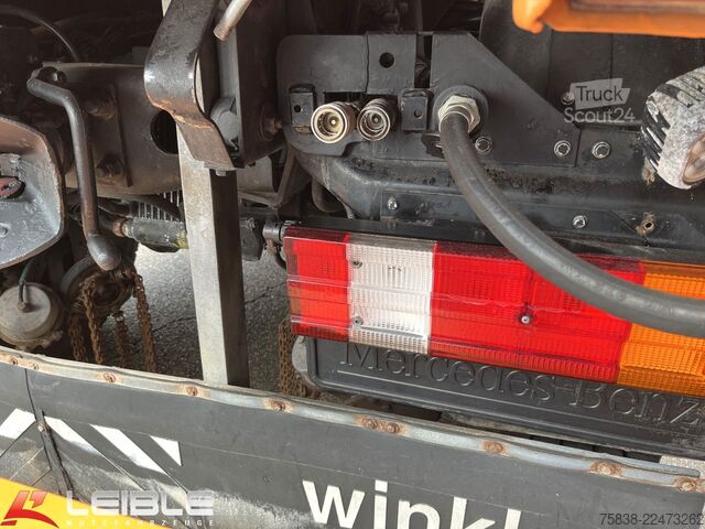 Autre MERCEDES-BENZ Unimog U400 4x4*Jotha CombiCon*Schneepflug*