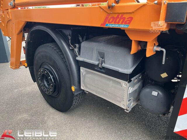 Autre MERCEDES-BENZ Unimog U400 4x4*Jotha CombiCon*Schneepflug*
