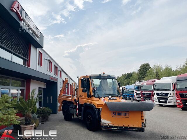 Autre MERCEDES-BENZ Unimog U400 4x4*Jotha CombiCon*Schneepflug*