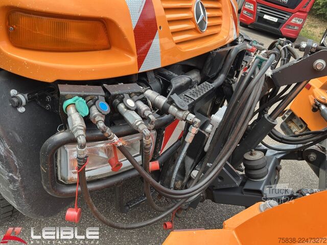 Autre MERCEDES-BENZ Unimog U400 4x4*Jotha CombiCon*Schneepflug*