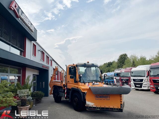 Autre MERCEDES-BENZ Unimog U400 4x4*Jotha CombiCon*Schneepflug*