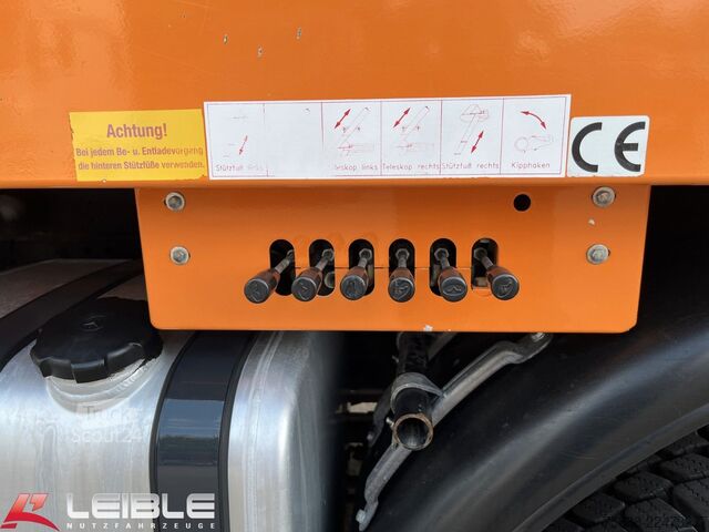 Autre MERCEDES-BENZ Unimog U400 4x4*Jotha CombiCon*Schneepflug*