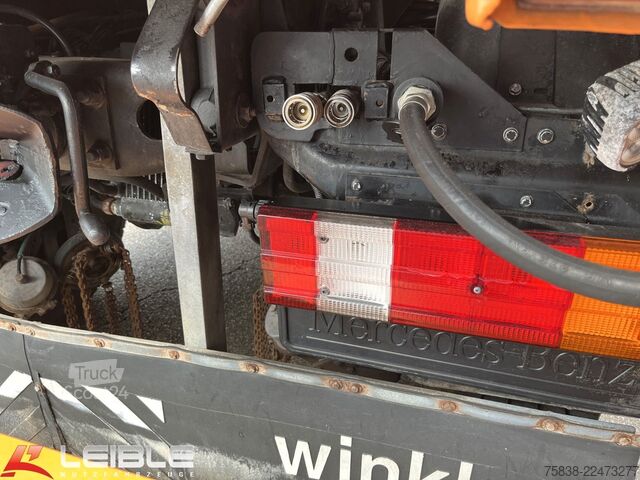 Autre MERCEDES-BENZ Unimog U400 4x4*Jotha CombiCon*Schneepflug*