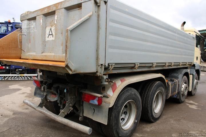شاحنة قلابة ثلاثية الجوانب MAN TGS 35.400 8x4 - KIPPER / BETONMISCHER Nr.: 954
