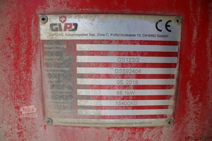 Altul Gipo GIPO GS 123/2 - Siebanlage - Nr.: 404