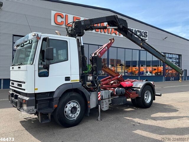 Sistem de braț cu cârlige Iveco Eurotech 190E35 Manual Full Steel Hiab 12 Tonme...