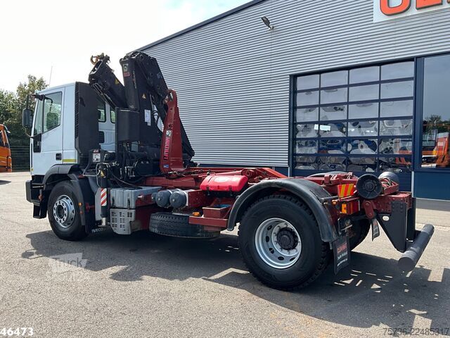 Sistem de braț cu cârlige Iveco Eurotech 190E35 Manual Full Steel Hiab 12 Tonme...