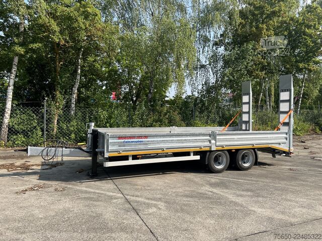 Remorcă cu platformă joasă Möslein TT 14  14,4 t TandemtiefladerNeufahrzeug