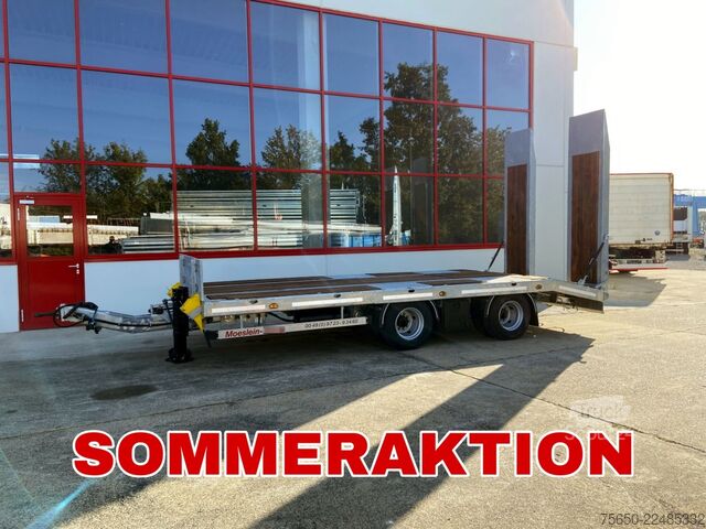 Remorcă cu platformă joasă Möslein TT21- 7,2  21 t Tandemtieflader, Luftgefedert, NEU