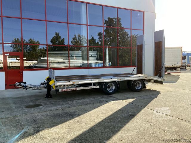 Remorcă cu platformă joasă Möslein TT21- 7,2  21 t Tandemtieflader, Luftgefedert, NEU