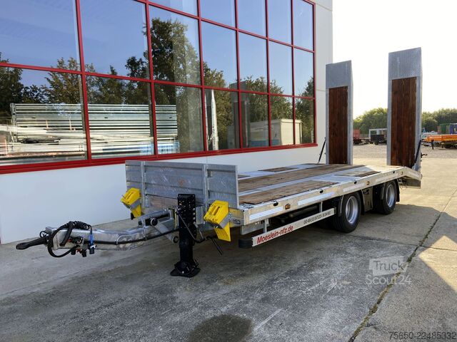 Remorcă cu platformă joasă Möslein TT21- 7,2  21 t Tandemtieflader, Luftgefedert, NEU