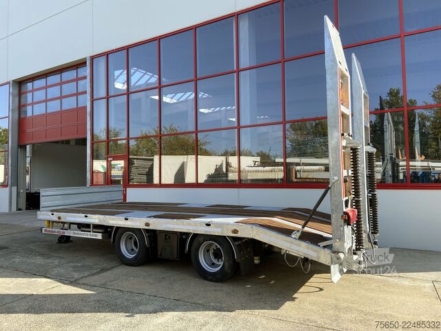 Remorcă cu platformă joasă Möslein TT21- 7,2  21 t Tandemtieflader, Luftgefedert, NEU