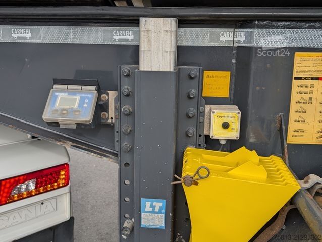 Semi-remorque benne CARNEHL HardoX Stahl 24 cbm, Thermo- Voll- Isolierung