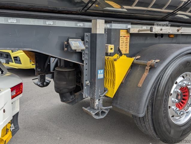 Semi-remorque benne CARNEHL HardoX Stahl 24 cbm, Thermo- Voll- Isolierung