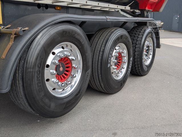 Semi-remorque benne CARNEHL HardoX Stahl 24 cbm, Thermo- Voll- Isolierung