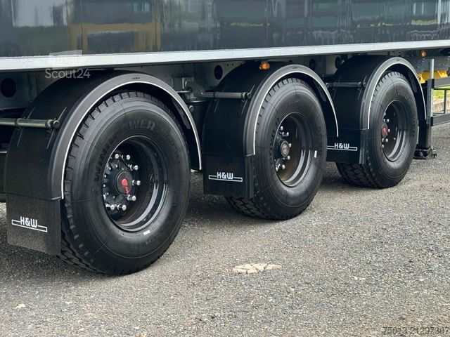 Walking floor semitrailer  H&W AGRAR 70 cbm, Zwangslenkung, MIETEN?