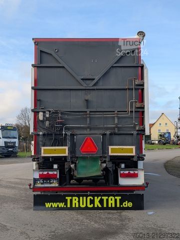 Semirremolque con piso móvil  Rollbandwagen mit Walzen und Förderband