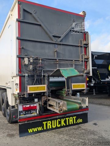 Semirremolque con piso móvil  Rollbandwagen mit Walzen und Förderband