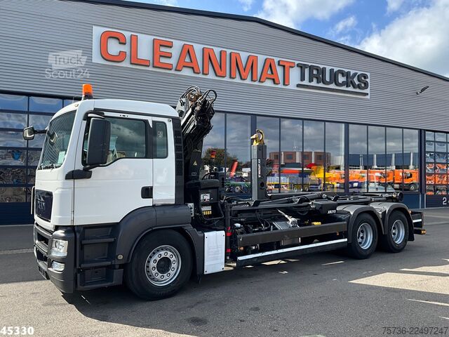  MAN TGS 26.360 6x4 Hiab 12 Tonmeter laadkraan