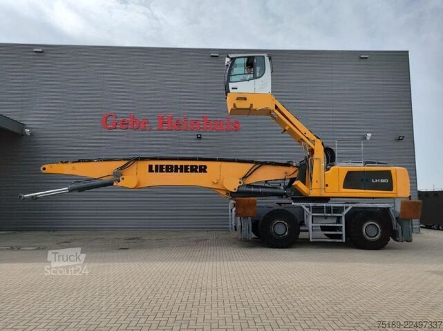  Liebherr LH 80 M Litronic  Magnetfunction  21.5 meter Boom!