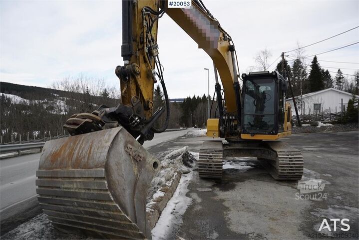 Grävmaskin med larvband Caterpillar 317GC