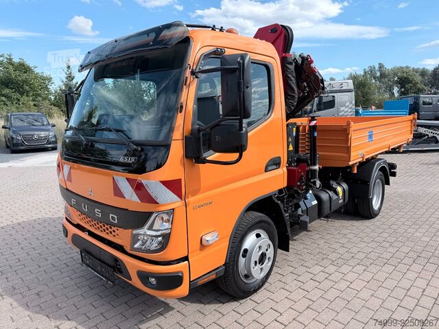 друго MITSUBISHI FUSO CANTER 6S15 KIPPER KRAN HMF