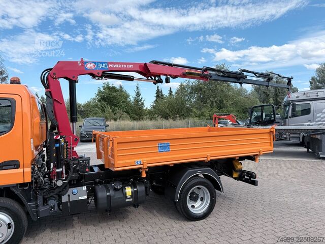 друго MITSUBISHI FUSO CANTER 6S15 KIPPER KRAN HMF