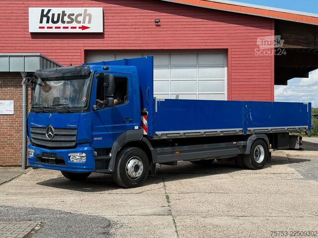 Avolava kuorma-auto MERCEDES-BENZ MB 1630L Atego Pritsche, Klima, Standheizung