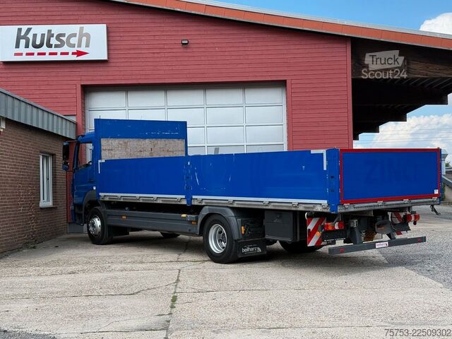 Avolava kuorma-auto MERCEDES-BENZ MB 1630L Atego Pritsche, Klima, Standheizung