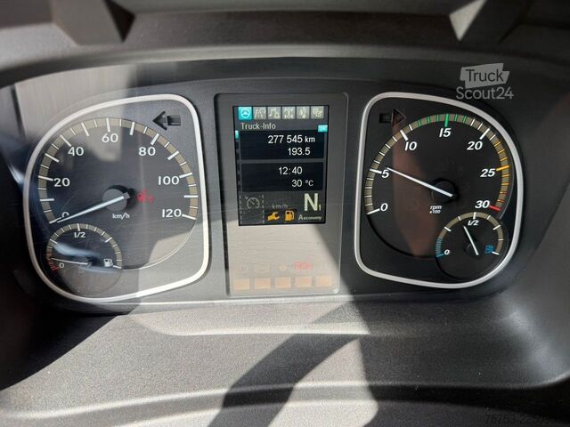 Avolava kuorma-auto MERCEDES-BENZ MB 1630L Atego Pritsche, Klima, Standheizung
