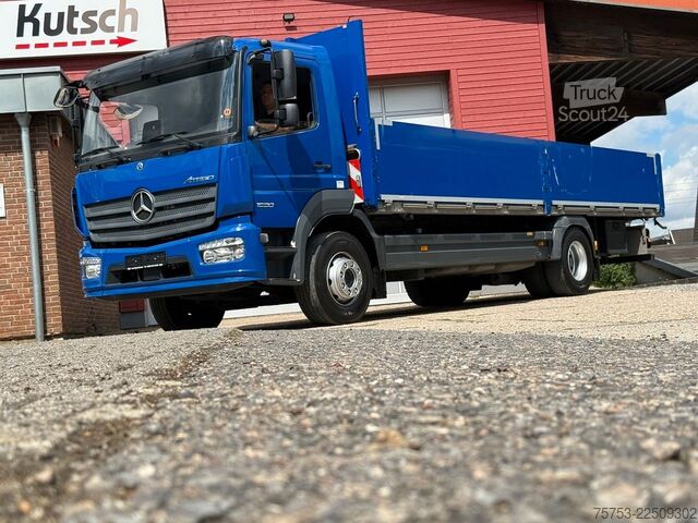 Avolava kuorma-auto MERCEDES-BENZ MB 1630L Atego Pritsche, Klima, Standheizung