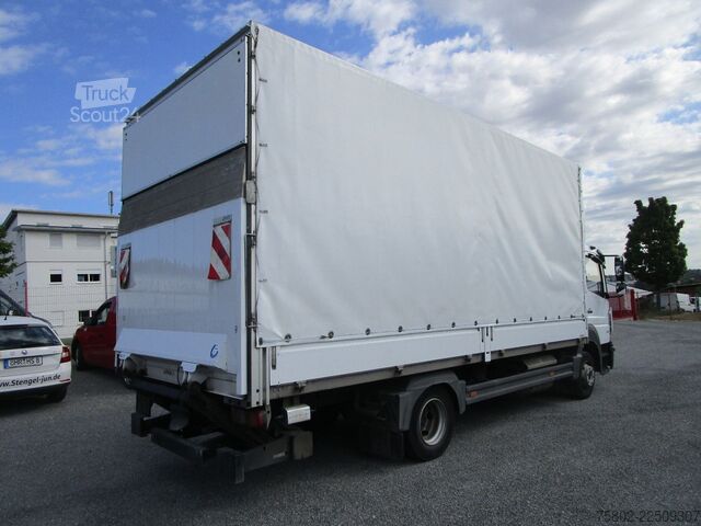 Verhollinen pakettiauto MERCEDES-BENZ Atego 818L *6,10m+LBW+KLIMA+AHK+1-Hand*